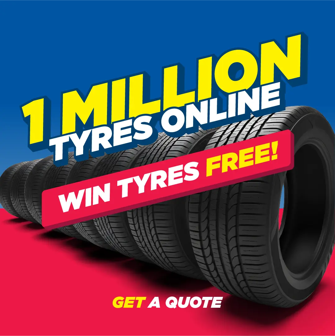 1 million tyres online