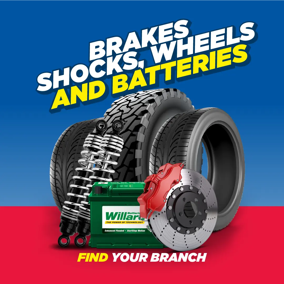 Brakes, shocks, wheels and batteries