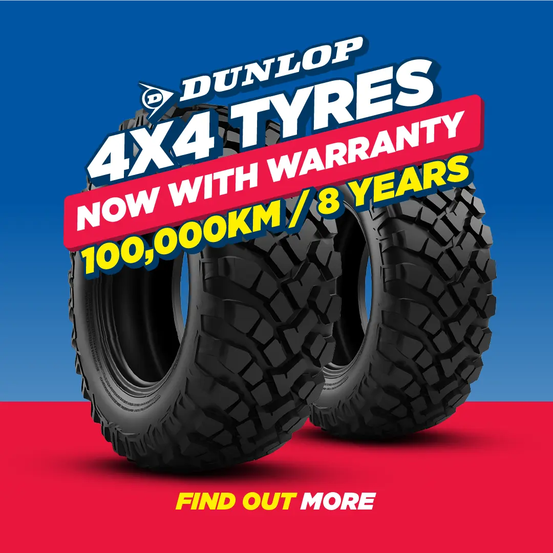 Dunlop 4x4 warranty