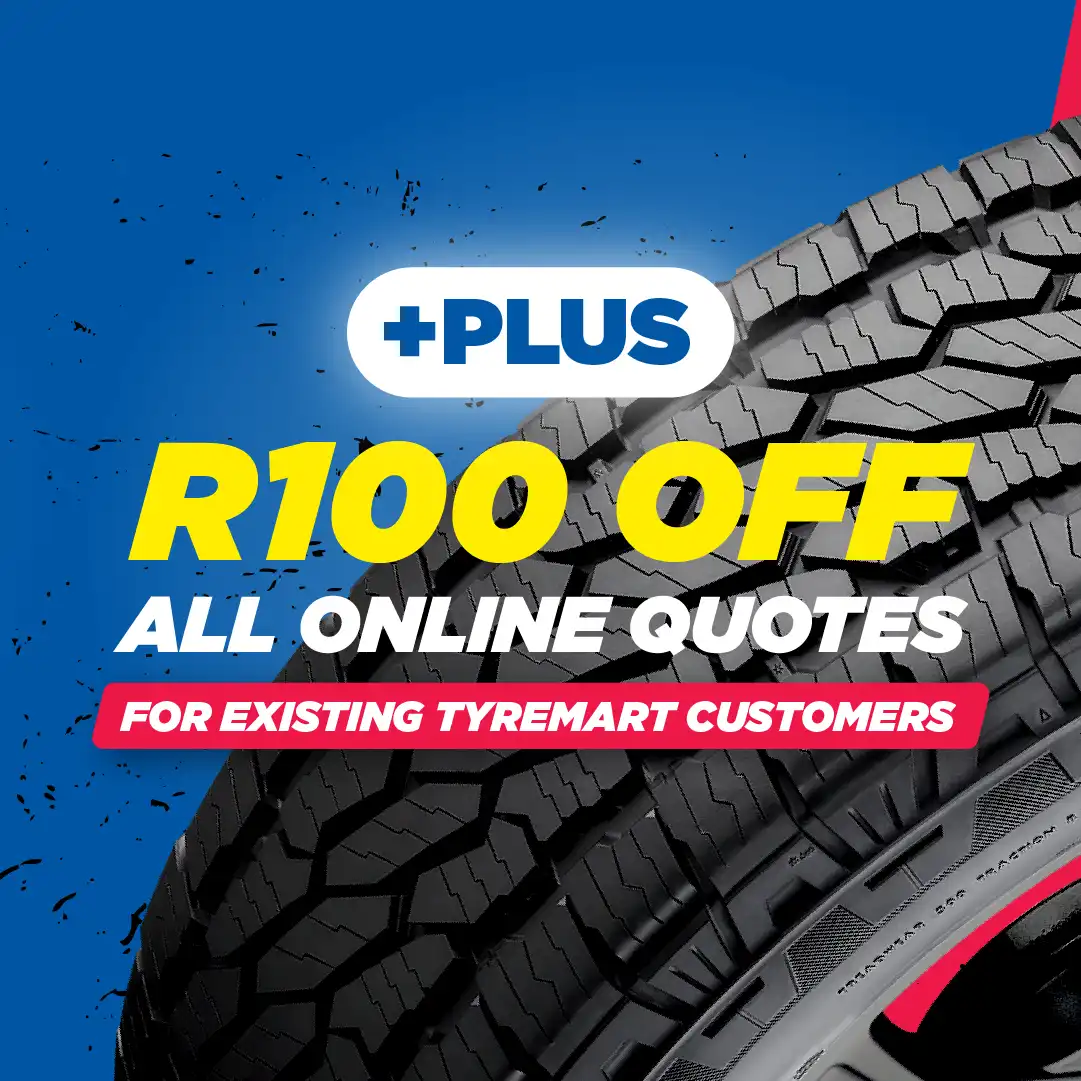 Plus up to R100 off all quotes for existing customers