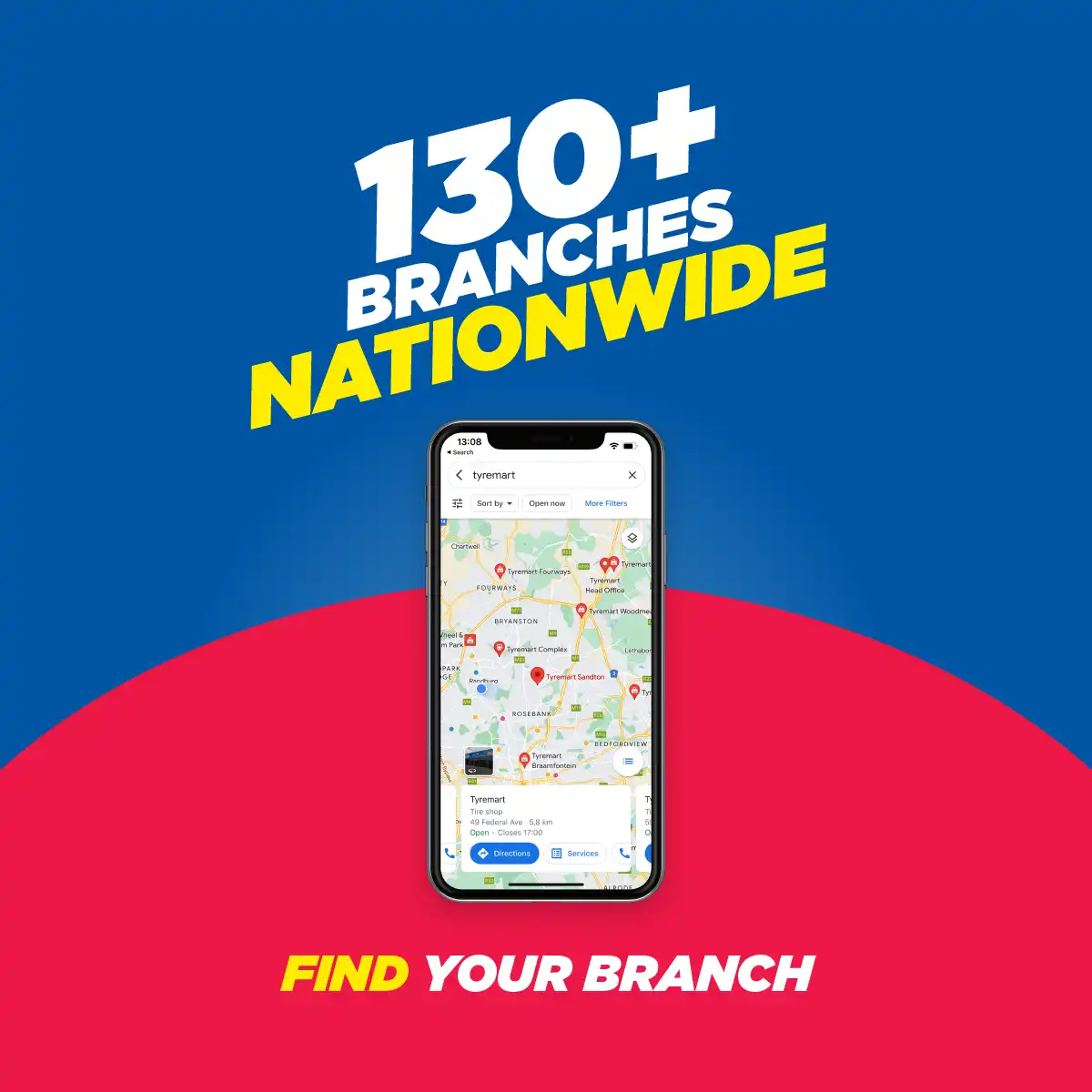 130+ Branches Nationwide