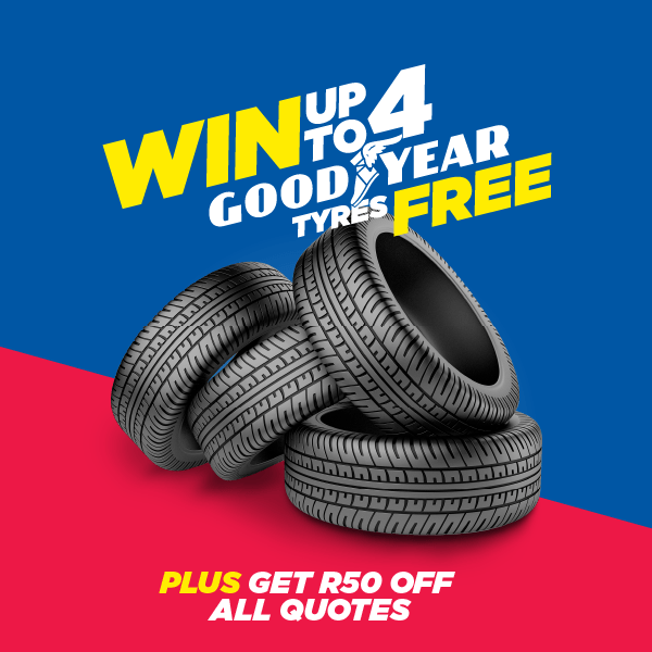 Win Up To 4 Goodyear Tyres Free
