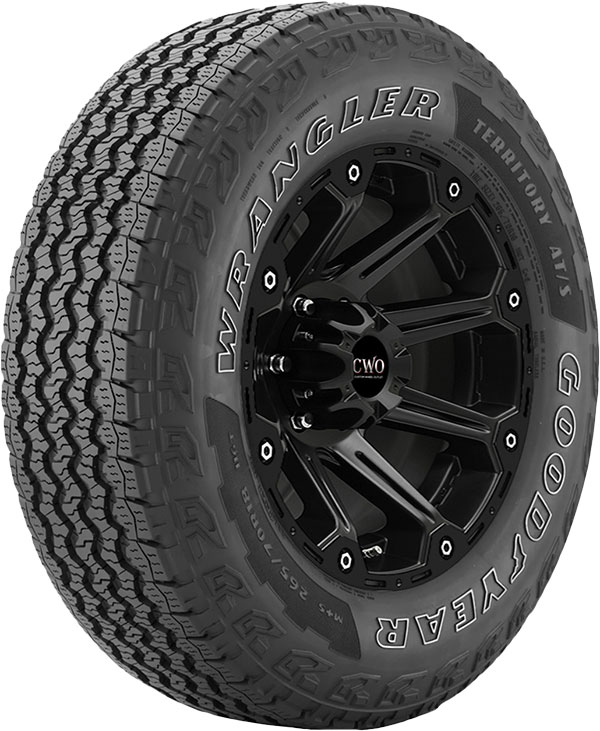 255/65R18 Goodyear Wrangler All-Terrain Territory Tyre | TYREMART